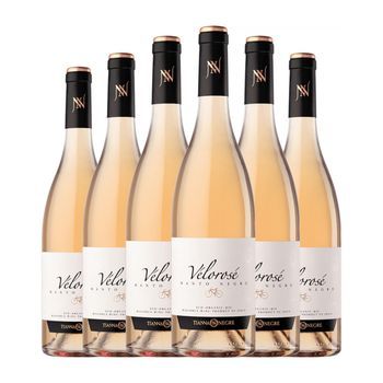 Tianna Negre Vino Rosado Vélo Rosé Binissalem Joven 75 Cl 13% Vol. (pack De 6 Unidades)