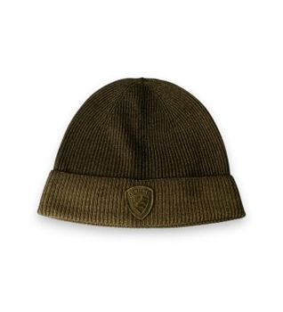 Blauer para hombre. 26WBLUA05467 Gorro Oliver verde oliva (OSFA), Casual, Lana