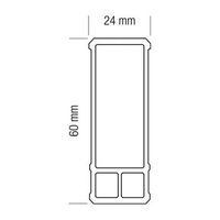 flash level xl 150 cm 3 ampollas metrica con asas - 33215