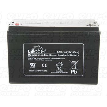 VRLA Sealed Battery - 12V 100Ah