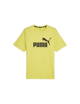 Camiseta Puma Essentials Amarillo Hombre