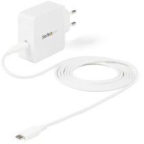 StarTech.com Cargador USB C de Pared - Cargador USB Tipo C de 60W para Ordenador PortÃ¡til - con Cable de 2m - Adaptador Universal de AlimentaciÃ³n Compacto USB C - Dell/Lenovo X1/HP/MacBook