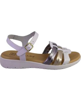 de PITILLOS 10601 SANDALIAS DE MUJER PIEL BLANCO