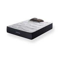 colchon viscoelastico 120 x 180 cm future grafeno - firmeza media alta - altura 28 cm - 5 capas de espuma premium - termorregulador - moisury