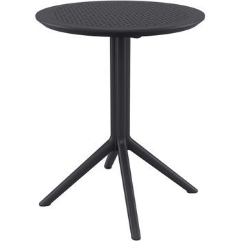 Mesa Plegable Sky Plástico Negro 60x60x74 Cm Clp