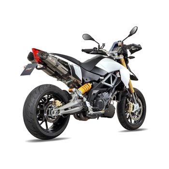 Silenciador de escape Aprilia Dorsoduro 1200 MIVV Suono inox par
