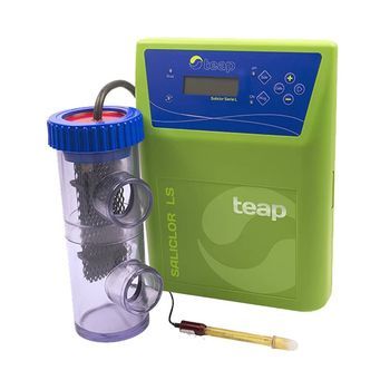 Clorador Salino Agua Piscina Saliclor Ls Low Salt Ph 20-140m3 Lcd Teap - Ls100 28g/h