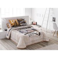 colcha bouti modelo urban jvr 205x270 para cama 105 cm