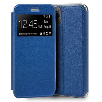 Cool Funda Flip Cover Liso Azul para iPhone 11 Pro