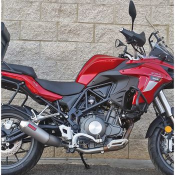 Silenciador de escape Benelli TRK 502 E4 Mass Cafe Racer Curve