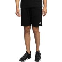 emporio armani ea7 short pantalones cortos deportivos con logotipo en la pierna para hombre