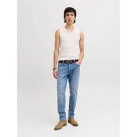jack  jones pantalon pitillo 12289824 mike-blue denim para hombre