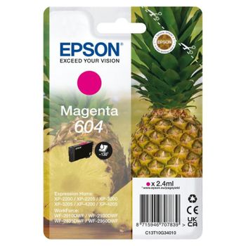 Cartucho de Tinta Epson 604 Magenta Rendimiento Estándar