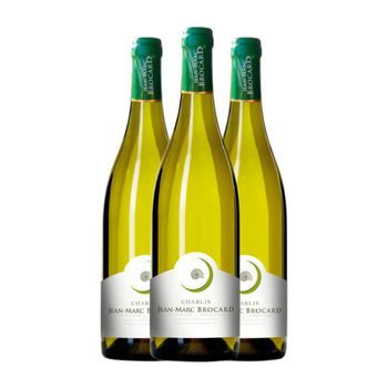 Jean-marc Brocard Vino Blanco Chablis 75 Cl 13% Vol. (pack De 3 Unidades)