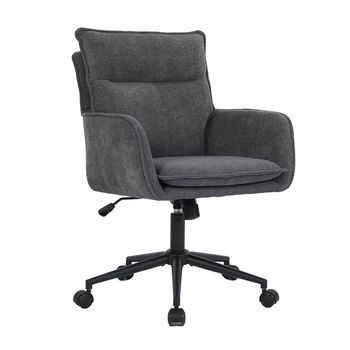 Silla De Oficina De Tejido Cora - Antracita