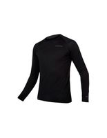 camiseta de ciclismo endura baabaa blend ls base layer bk hombre negro