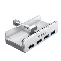 orico mh4pu-p 4 en 1 estacion de acoplamiento hub usb 30 adaptador usb con suministro de energia transmision de datos r