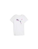 camiseta puma graphics floral cat mujer blanco