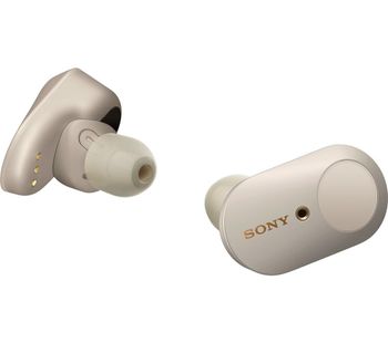 SONY WF-1000XM3 Wireless Bluetooth Noise-Cancelling Earphones - Silver, Silver