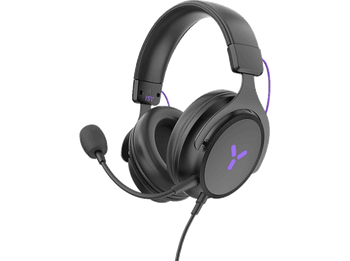 Auriculares gaming - ISY IGH-2000, Supraaurales, Para PC, PS4, PS5, Xbox One, Nintendo Switch, Negro
