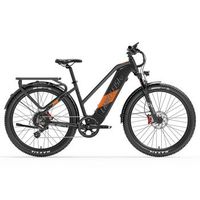 bicicleta electrica urbana lankeleisi mx600pro bateria samsung de 20 ah 275 naranja