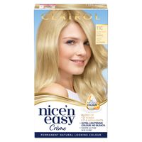 clairol nicen easy creme hair dye 11c ultra light cool blonde
