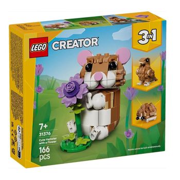 Lego 31376 Lindo Hamster con Flor Lego Creator