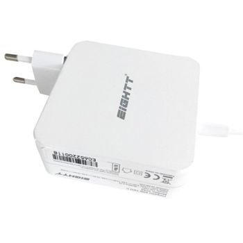 Eightt EC65 Cargador Universal USB-C 65W Blanco