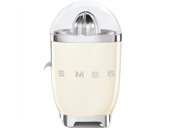 Exprimidor - Smeg CJF11CREU, 0.2 l, 70 W, Crema