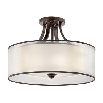 Semiplafón de techo lacey (4 luces)