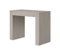 consola extensible de madera acabado olmo perla 9045-90300cm