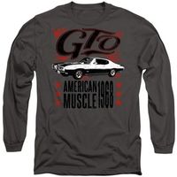 pontiac camiseta manga larga gto para mujer