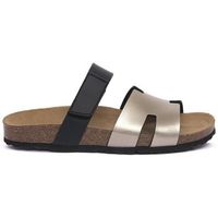 grunland chanclas cb0787champagnenero para mujer