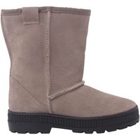 pisamonas botines bota australiana suela ancha y borreguito para nino