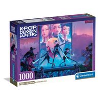 puzzle 1000 clementoni k-pop demon hunters 37121