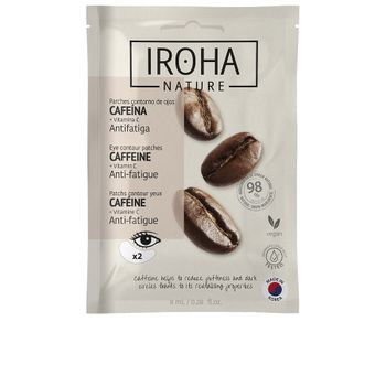 Iroha - CAFEINA parches contorno de ojos Mascarillas de Ojos y Parches 8 ml unisex