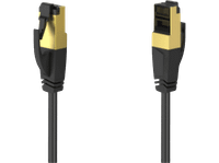 cable de red - hama 00200694 cat 8 40 gbits sftp libre halogenos 5m negro