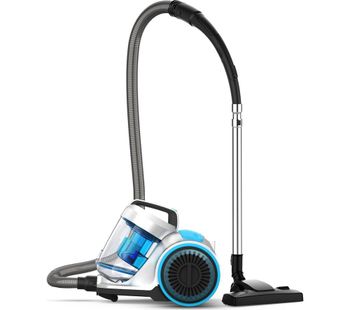 VAX Pick Up Pet CVRAV013 Cylinder Bagless Vacuum Cleaner - Silver & Blue, Silver