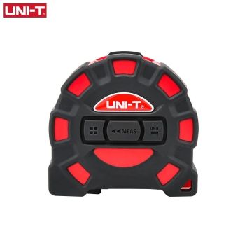 UNI-T 50M 60M Medidor de cinta láser LM50T LM60T Regla electrónica digital Medidor de ruleta Pantalla LCD Herramienta de