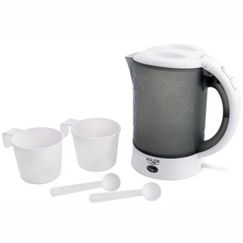 Adler Ad1268 Hervidor de Agua Eléctrico 0,6L Blanco