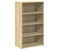 vidaxl aparador alto madera de ingenieria roble sonoma 70x41x124 cm