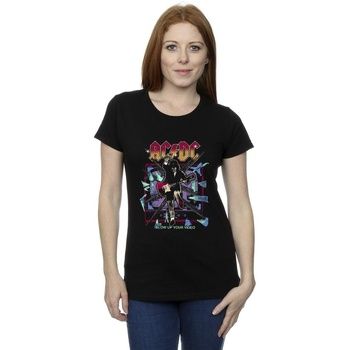 Acdc Camiseta Blow Up Your Video para mujer