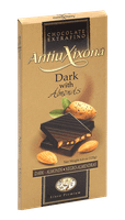 chocolate negro con almendras antiu xixona premium