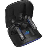 asus rog cetra true wireless auriculares gaming inalambricos negros