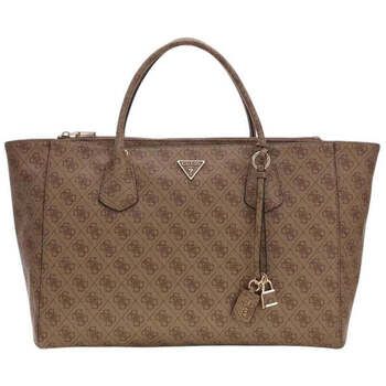 Guess Bolsa Bolso Tote Marissa Monogramme Logo Latte para mujer