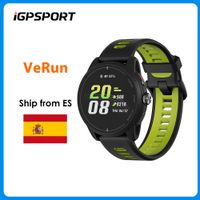 reloj deportivo igpsport verun reloj deportivo unisex con monitor de ritmo cardiaco cronometro funcion gps para android e ios