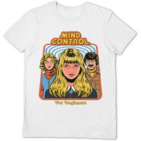 steven rhodes camiseta manga larga mind control para mujer
