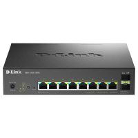 switch gestionado d-link dms-1250-10spl 8 puertos 25g poe 2 sfp