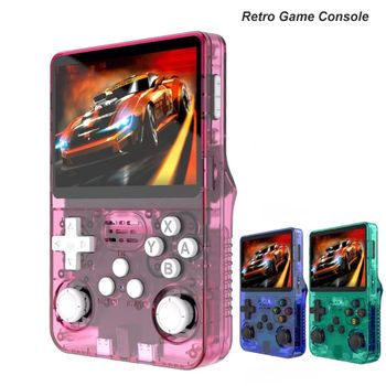 BOYHOM 256G/128G/64G R36S ARKOS 2,0 consola de juegos portátil Retro pantalla IPS de 3,5 pulgadas, reproductor de juegos de bolsillo portátil para regalo de niños