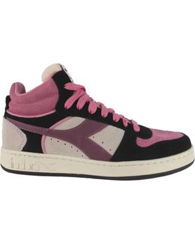 de DIADORA ZAPATILLAS DIADORA MAGIC BASKET DEMI SUEDE WN 501 179012 PEONY PLATA D0111